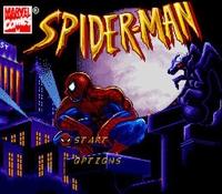 une photo d'Ã©cran de Spider-Man sur Nintendo Super Nes